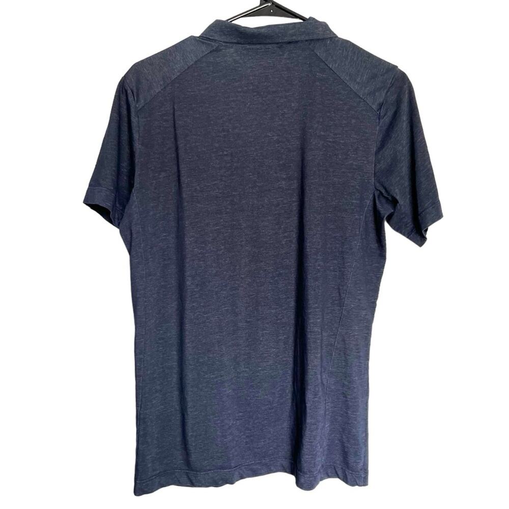 Arc’Teryx Eris Polo Men’s Short Sleeve T-Shirt Blue Cotton Blend Outdoor Size S - Picture 2 of 10